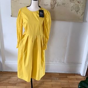 Who What Wear yellow dress Size Small
